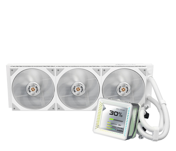 ASRock Steel Legend White 360 LCD 3x120mm - 1502277 - zdjęcie 2